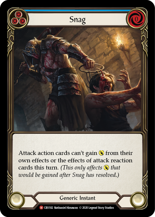 Snag [CRU182] (Crucible of War) 1st Edition Normal