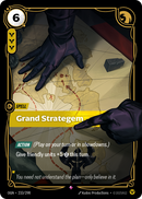front of card Grand Strategem [Origins]
