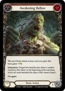 Awakening Bellow (Red) [WTR032-C] (Welcome to Rathe) Alpha Print Rainbow Foil