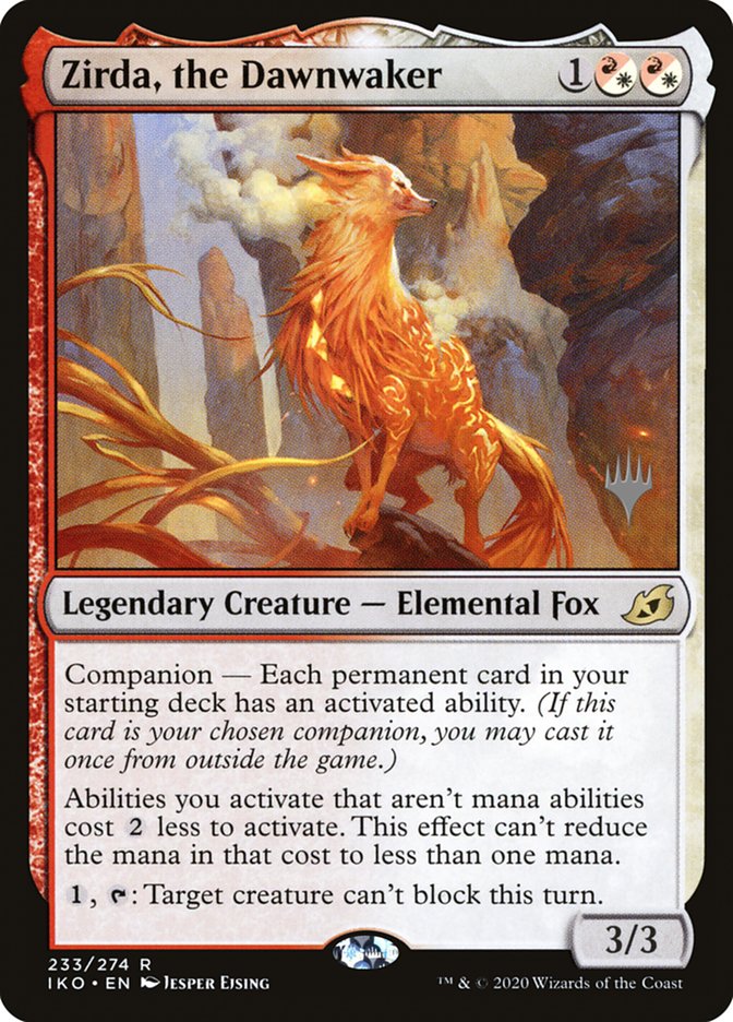 Zirda, the Dawnwaker (Promo Pack) [Ikoria: Lair of Behemoths Promo Pack]