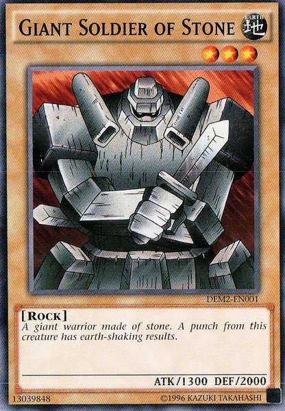 Giant Soldier of Stone [DEM2-EN001] (Promo) Common