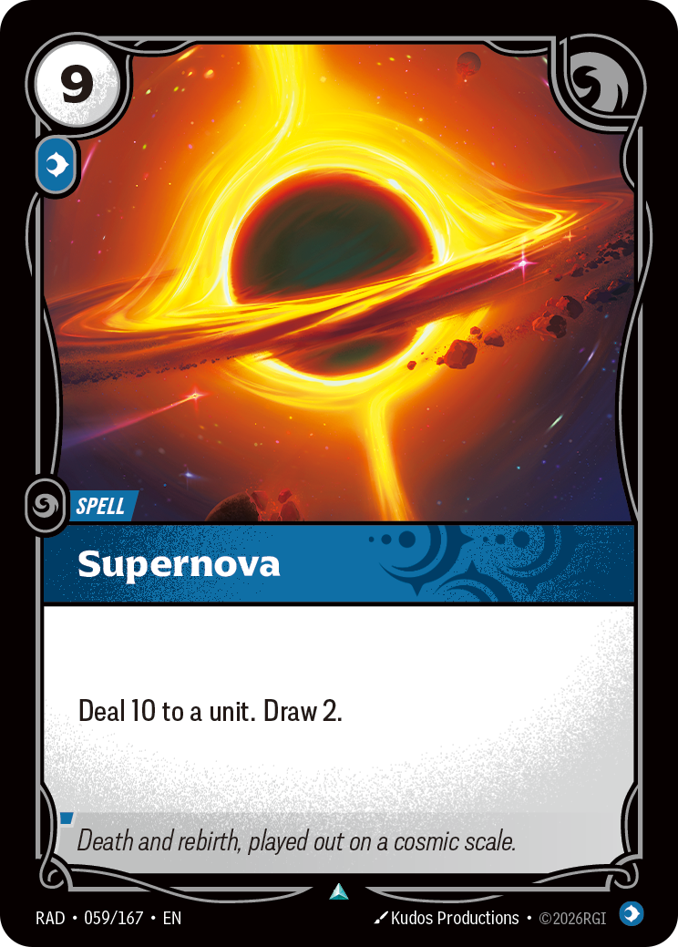 front of card Supernova [Radiance] 059/167