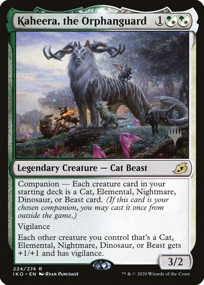 Kaheera, the Orphanguard (Promo Pack) [Ikoria: Lair of Behemoths Promo Pack]