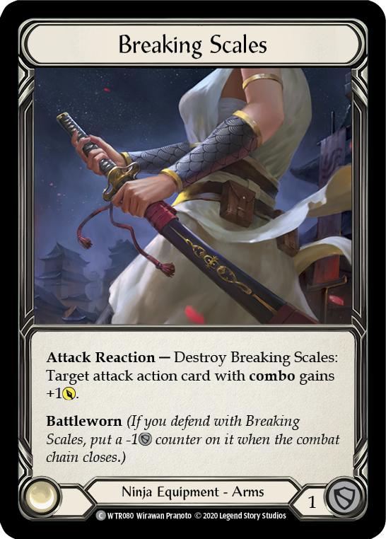 Breaking Scales [U-WTR080] (Welcome to Rathe Unlimited) Unlimited Rainbow Foil