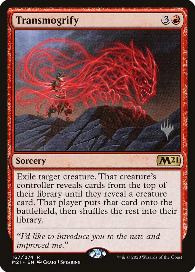 Transmogrify (Promo Pack) [Core Set 2021 Promo Pack]