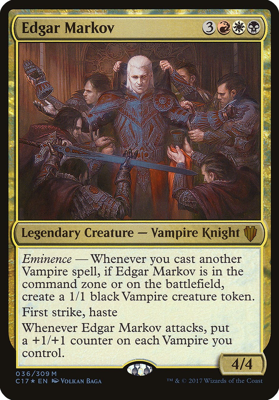 (Oversized) Edgar Markov [Commander 2017 Oversized]