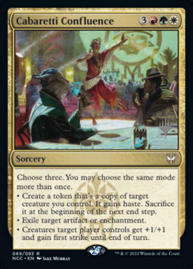 Cabaretti Confluence (Promo Pack) [Streets of New Capenna Commander Promo Pack]