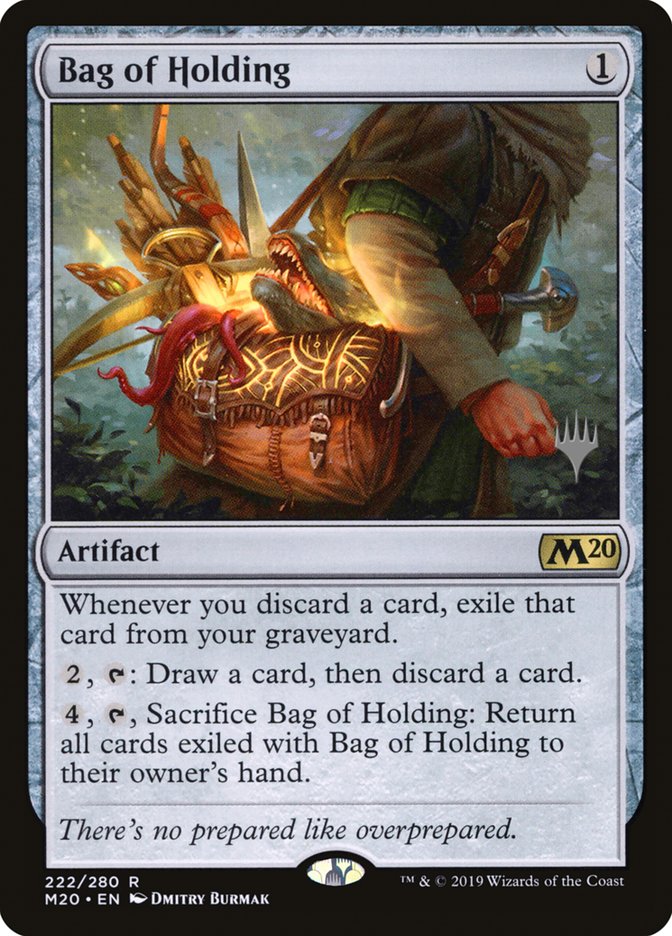 Bag of Holding (Promo Pack) [Core Set 2020 Promo Pack]