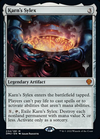 Karn's Sylex (Promo Pack) [Dominaria United Promo Pack]