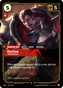 front of card Darius, Trifarian [Origins]