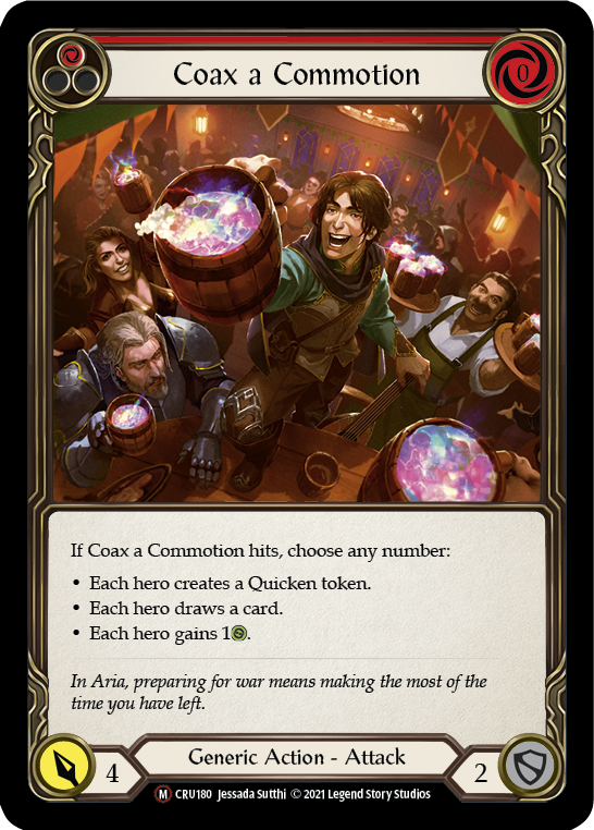 Coax a Commotion [U-CRU180] (Crucible of War Unlimited) Unlimited Normal