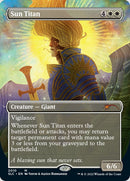 Sun Titan (Borderless) [Secret Lair 30th Anniversary Countdown Kit]