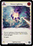 Weave Lightning (Yellow) [U-ELE181] (Tales of Aria Unlimited) Unlimited Rainbow Foil
