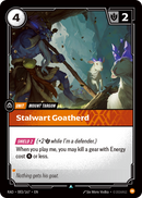 front of card Stalwart Goatherd [Radiance] 083/167