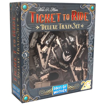 Ticket to Ride: 20th Anniversary Edition Deluxe Train Sets (The Black Passenger Car)
