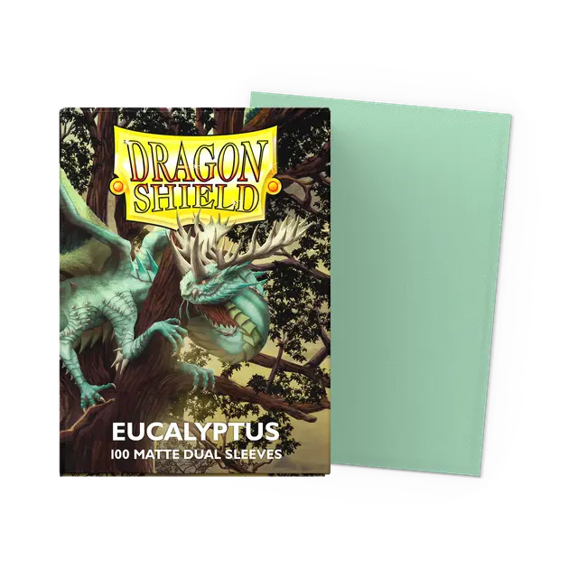 Dragon Shield: Standard 100ct Sleeves - Eucalyptus (Dual Matte)