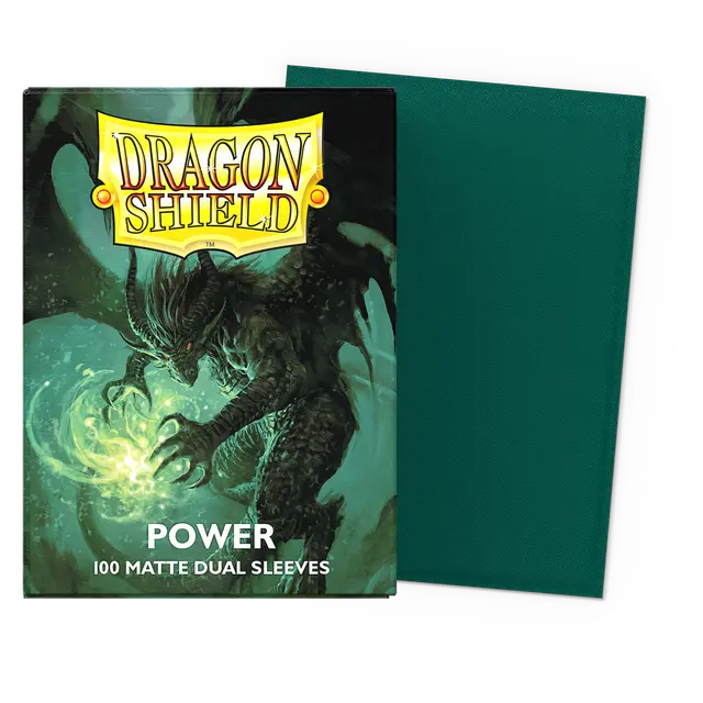 Dragon Shield: Standard 100ct Sleeves - Power (Dual Matte)