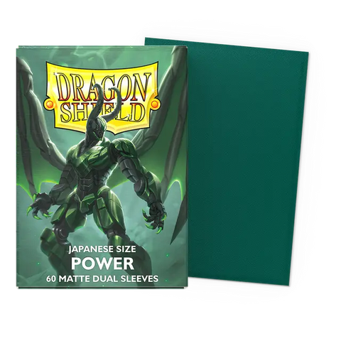 Dragon Shield: Japanese Size 60ct Sleeves - Power (Matte)