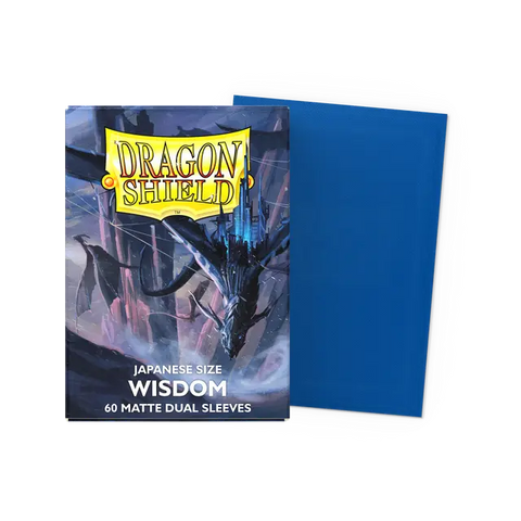 Dragon Shield: Japanese Size 60ct Sleeves - Wisdom (Dual Matte)