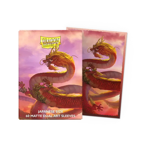 Dragon Shield: Japanese Size 60ct Art Sleeves - Year of the Wood Dragon 2024 (Dual Matte)
