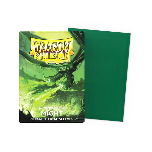 Dragon Shield: Japanese Size 60ct Sleeves - Might (Dual Matte)