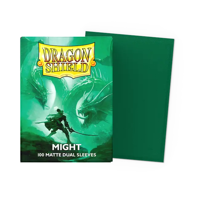 Dragon Shield: Standard 100ct Sleeves - Might (Dual Matte)