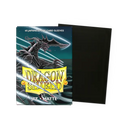 Dragon Shield: Japanese Size 60ct Sleeves - Jet (Matte)