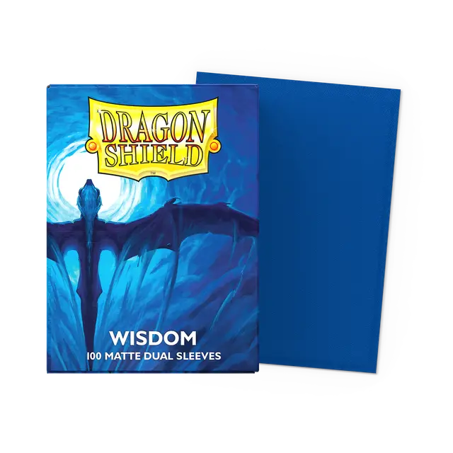 Dragon Shield: Standard 100ct Sleeves - Wisdom (Dual Matte)