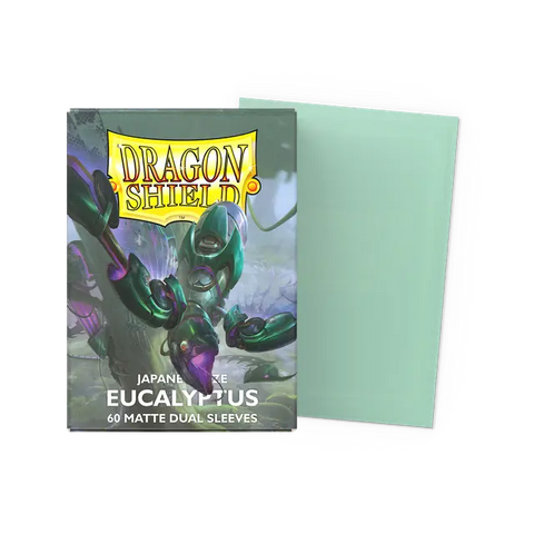 Dragon Shield: Japanese Size 60ct Sleeves - Eucalyptus (Dual Matte)