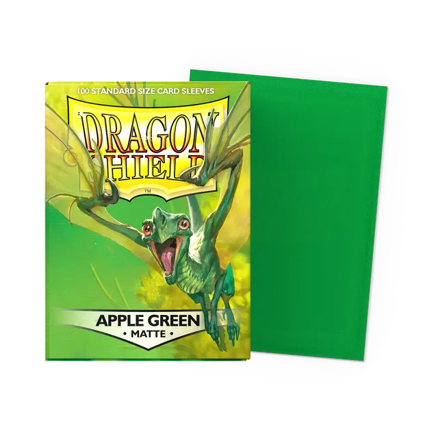 Dragon Shield: Standard 100ct Sleeves - Apple Green (Matte)