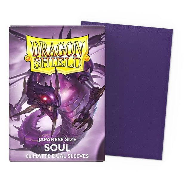 Dragon Shield: Japanese Size 60ct Sleeves - Soul (Matte)