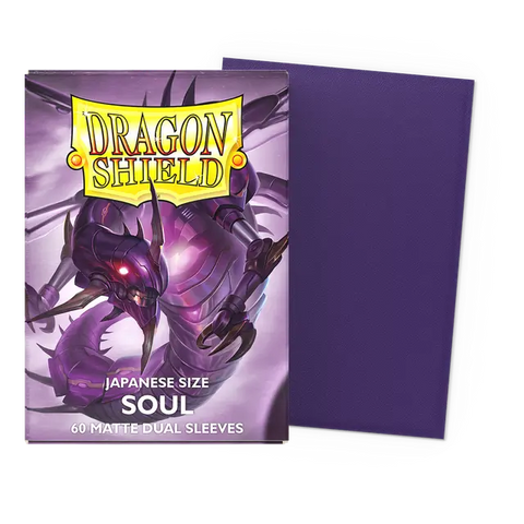 Dragon Shield: Japanese Size 60ct Sleeves - Soul (Matte)