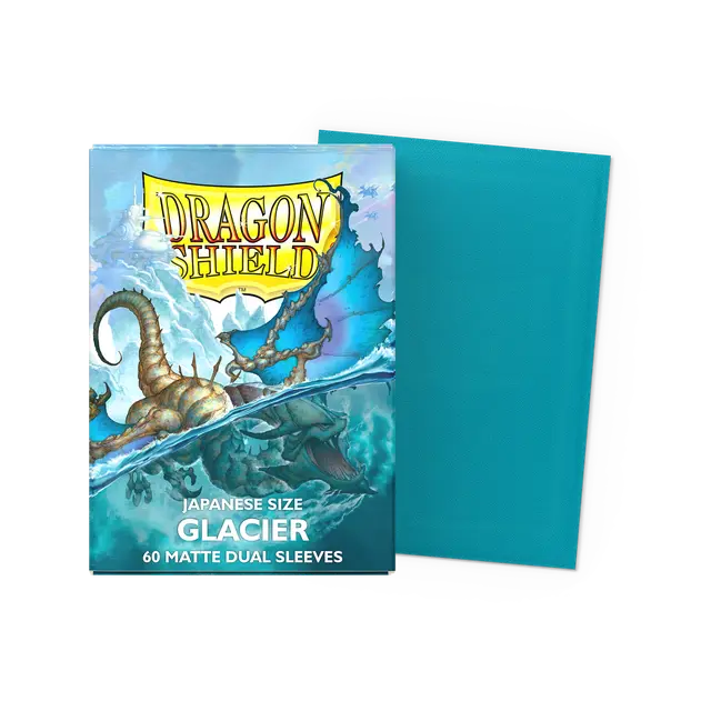 Dragon Shield: Japanese Size 60ct Sleeves - Glacier (Dual Matte)