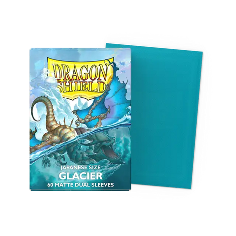 Dragon Shield: Japanese Size 60ct Sleeves - Glacier (Dual Matte)