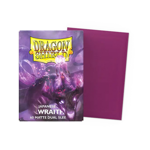 Dragon Shield: Japanese Size 60ct Sleeves - Wraith (Dual Matte)