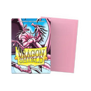 Dragon Shield: Japanese Size 60ct Sleeves - Pink (Matte)