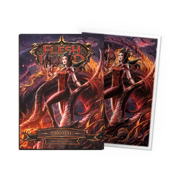 Dragon Shield: Standard 100ct Art Sleeves - Flesh and Blood (Dromai)