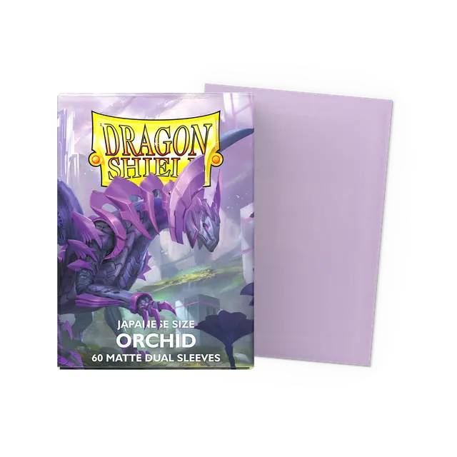 Dragon Shield: Japanese Size 60ct Sleeves - Orchid (Dual Matte)