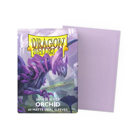Dragon Shield: Japanese Size 60ct Sleeves - Orchid (Dual Matte)