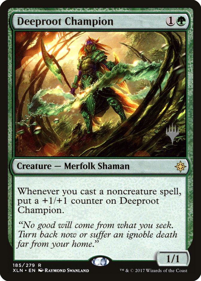 Deeproot Champion (Promo Pack) [Ixalan Promo Pack]