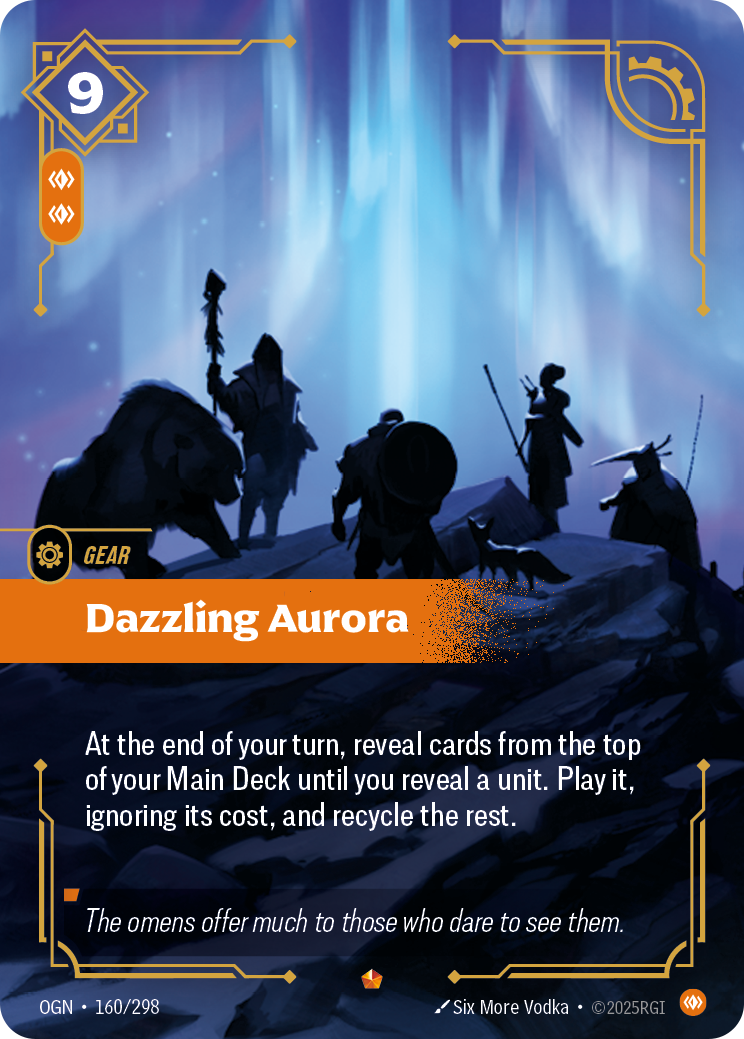 front of card Dazzling Aurora [Origins]