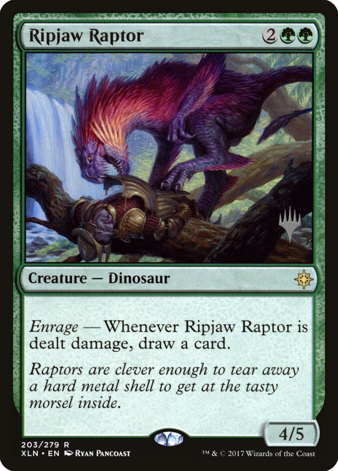 Ripjaw Raptor (Promo Pack) [Ixalan Promo Pack]