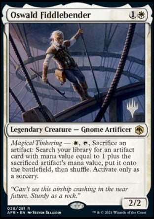Oswald Fiddlebender (Promo Pack) [Dungeons & Dragons: Adventures in the Forgotten Realms Promo Pack]
