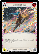 Lightning Surge (Red) [ELE189] (Tales of Aria) 1st Edition Rainbow Foil