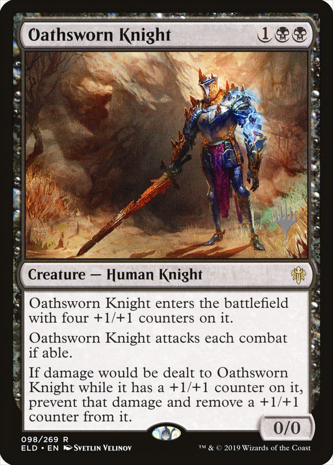 Oathsworn Knight (Promo Pack) [Throne of Eldraine Promo Pack]