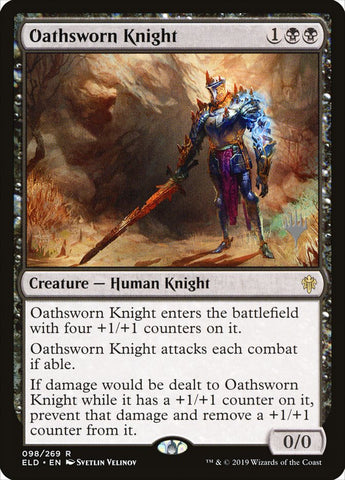 Oathsworn Knight (Promo Pack) [Throne of Eldraine Promo Pack]