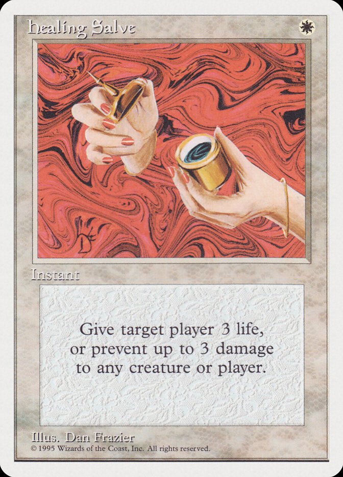 Healing Salve (1995 Reprint) [Rivals Quick Start Set]