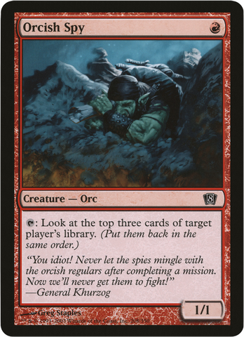 (Oversized) Orcish Spy [Eighth Edition Box Topper]