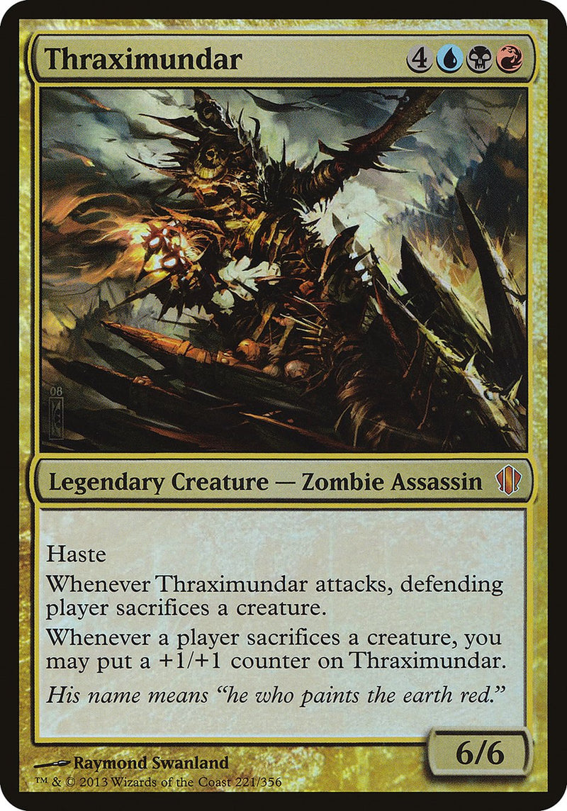 (Oversized) Thraximundar [Commander 2013 Oversized]