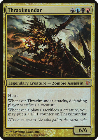 (Oversized) Thraximundar [Commander 2013 Oversized]